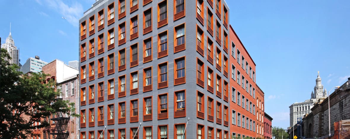 254-Front-Street-1 Maloya Laser Portfolio 254 Front Street – Zinc Facade System