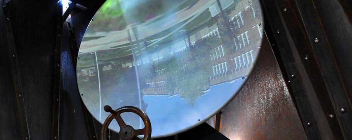 Camera-Obscura-11 three cameras Obscura:Salt Lake Community College