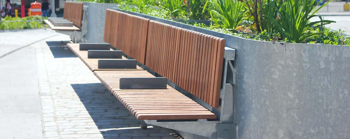 Fordham-Plaza-1 Maloya Laser: Fordham Plaza Planters