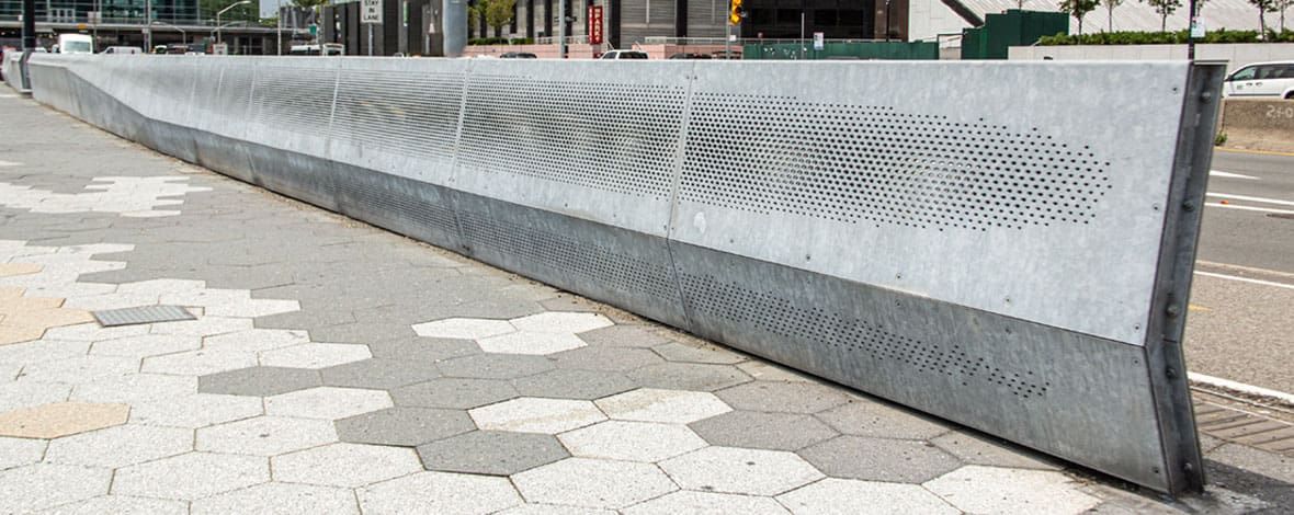 South Street Sea Port Barriers