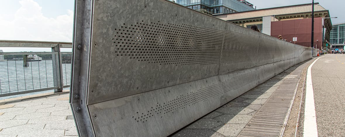 South Street Sea Port Barriers
