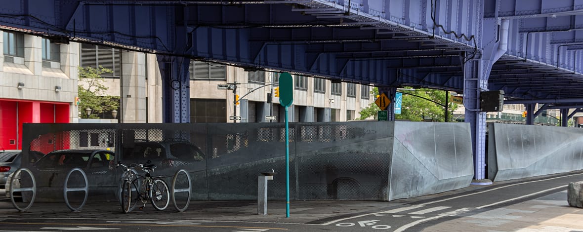 South Street Sea Port Barriers