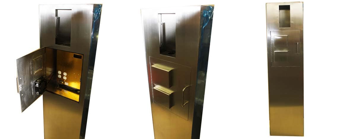 Maloya Security Pylon in work shop