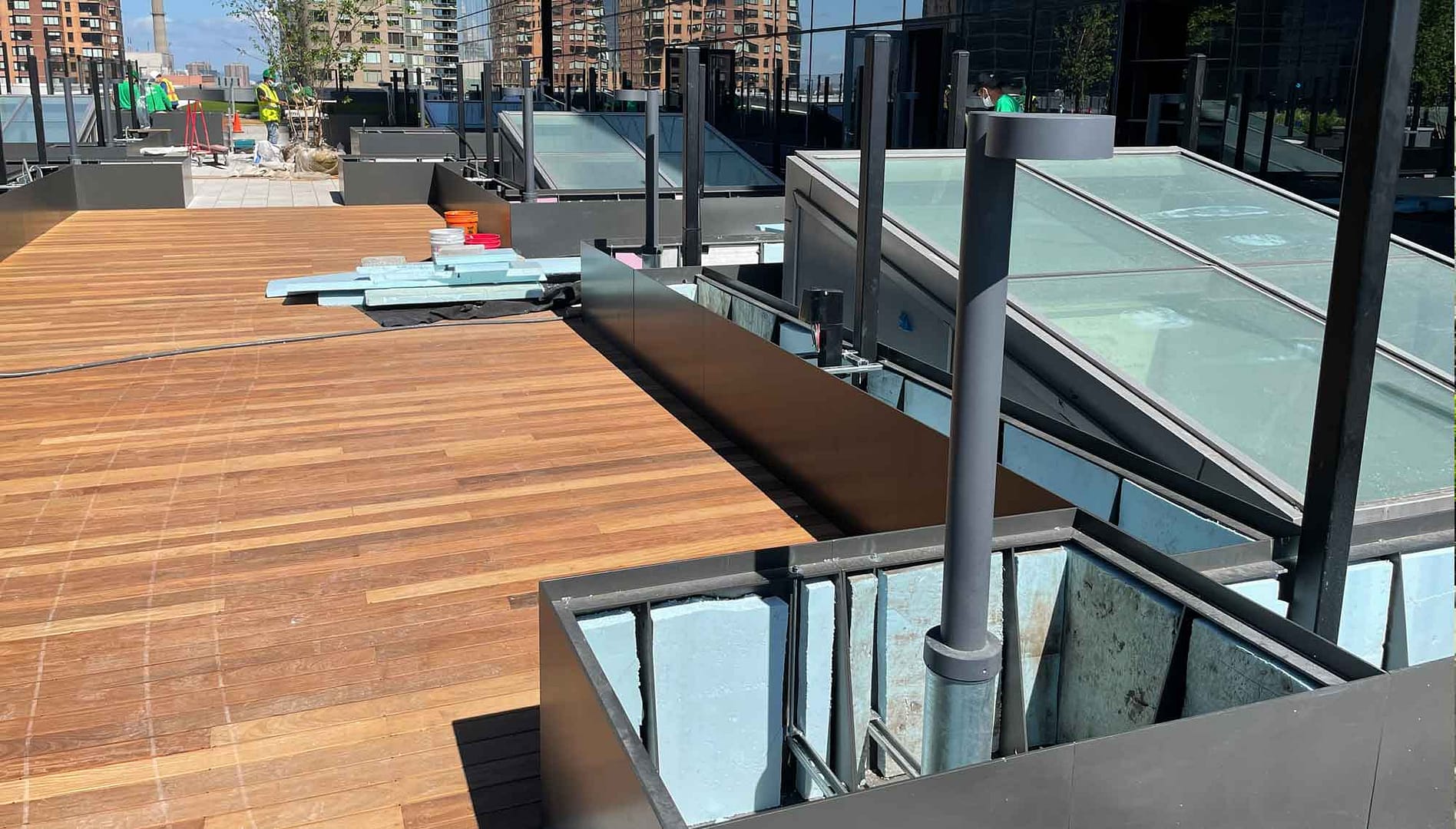 1 Columbus Circle Planters