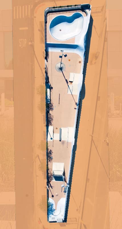 Skate Park vertical view