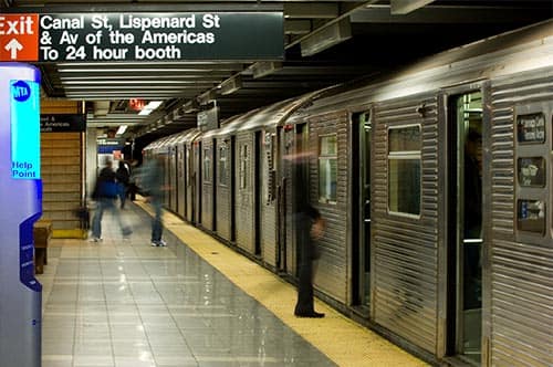Maloya laser: Help Point Intercom in subway