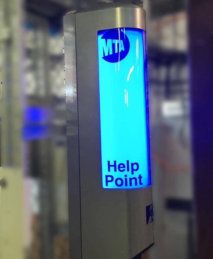 Metropolitan Transit Authority “Help Point Intercom” (HPI)